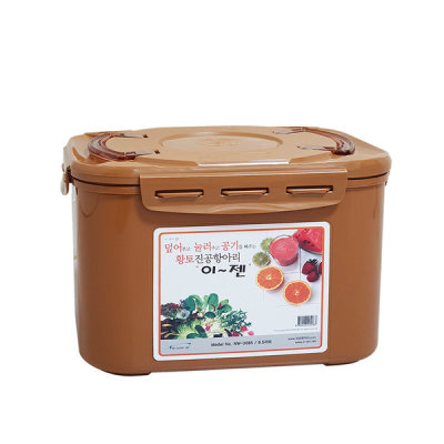 이젠 황토 진공항아리 누름독 김치통 매실통 7.4l