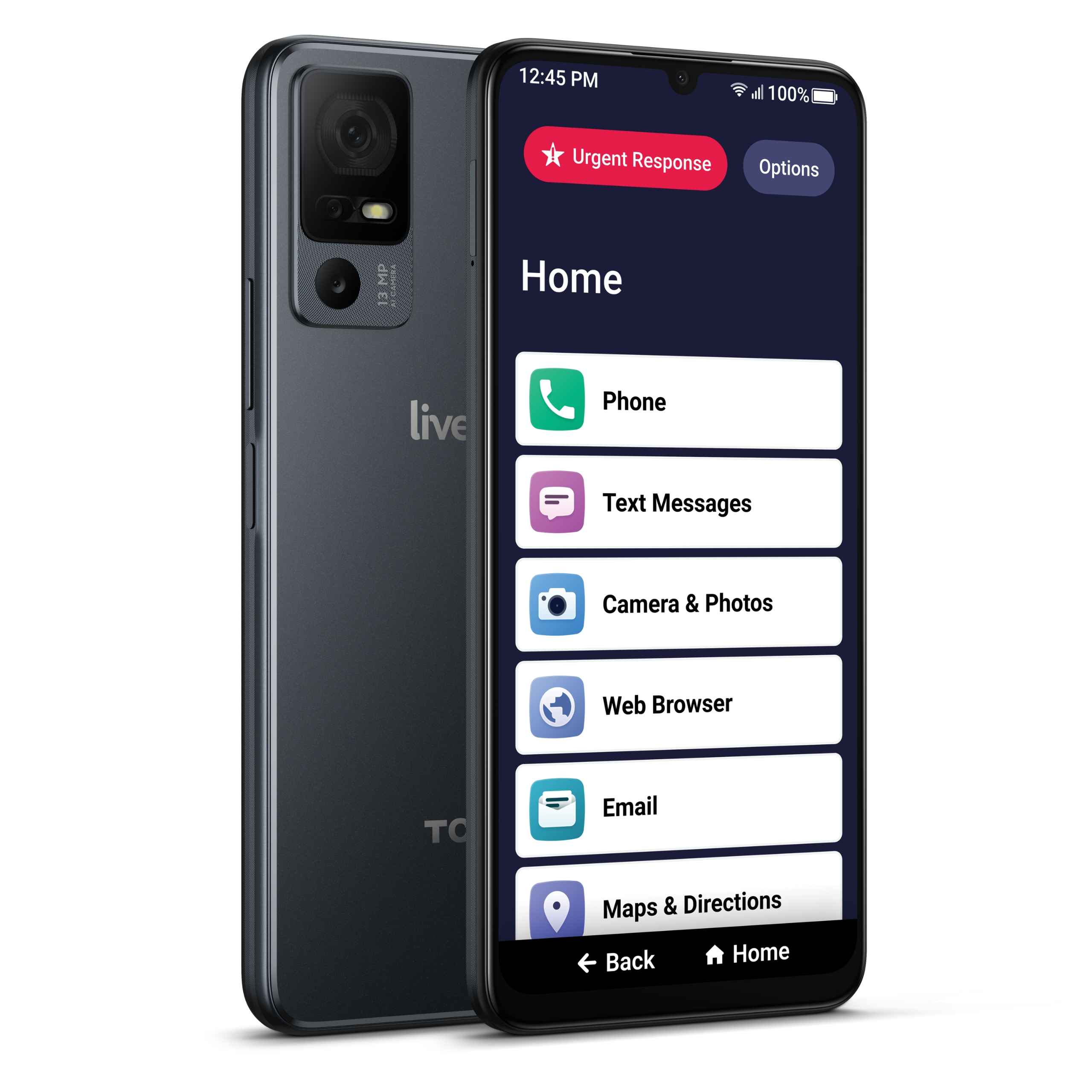Lively Jitterbug Smart4 Smartphone for Seniors - Cell Phone for Seniors