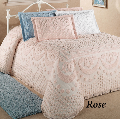 Kingston Pastel Tufted Chenille Bedspread