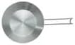 Winnerwell Titanium Camping Deep Skillet, 1.4L Tri-Ply Outdoor Cooking Pan with Aluminum Core, Stainless Steel Exterior, 9.6 in Deep Camp Cookware for Camping, Gas, Oven and Open Flame