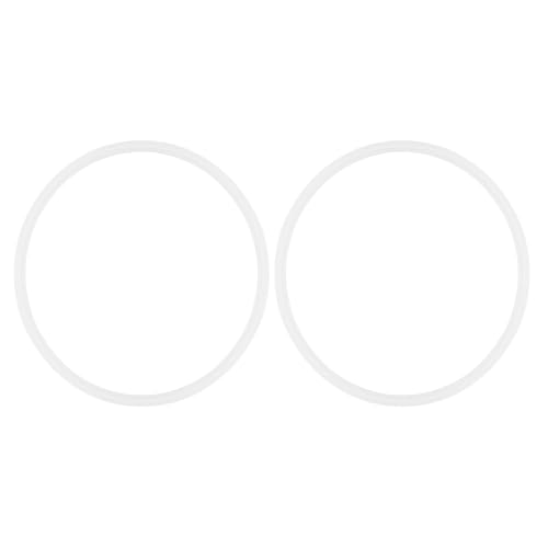 2 PCS Seal White O-Ring for Magic-Bullet 250W Blender Replacement Sealing Ring gaskets Model MB1001