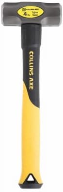 Collins 4 lb. Forged High Carbon Steel Head Engineer Hammer 15 in. L x 1.8 in. Dia.