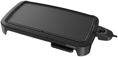 BLACK+DECKER 8-Serving Electric Griddle with Warming Tray