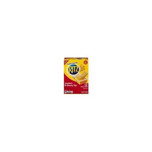 Nabisco Handi-Snacks Ritz Crackers N Cheesy Dip Pack of 2