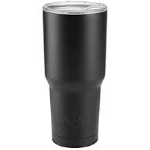 Mossy Oak 5189568 Double Wall Stainless Steel Insulated Tumbler, 30-Ounce, Black