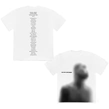 Daniel Caesar Tour Blur TEE Summer Men/Women Streetwear Tshirt Shirt Short Sleeve