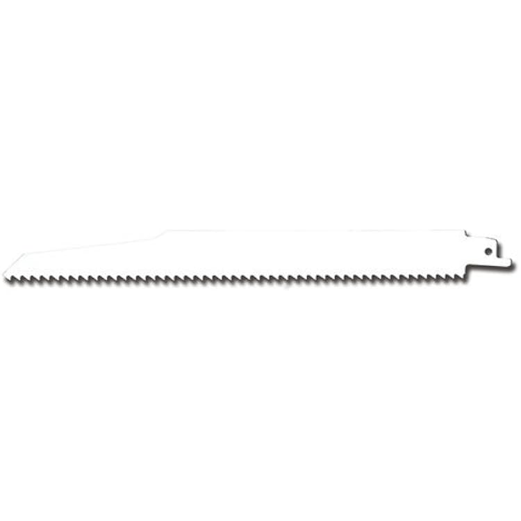 Bold 00319 6 x 6 TPI Heavy Duty Demolition Reciprocating Saw Blade, White