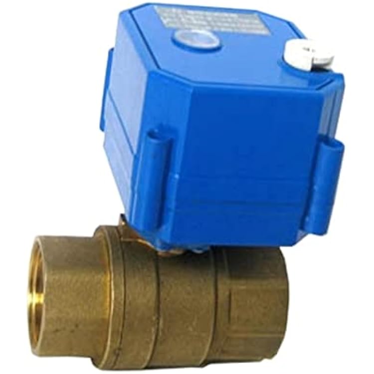Withstand high Pressure and Temperature Extremes CWX-25S 114DN32 2-Way Brass Mini Motorized Ball Valve with Manual Override Function and Position Indicator DC24v CR01 2 Wire Specification : DN32