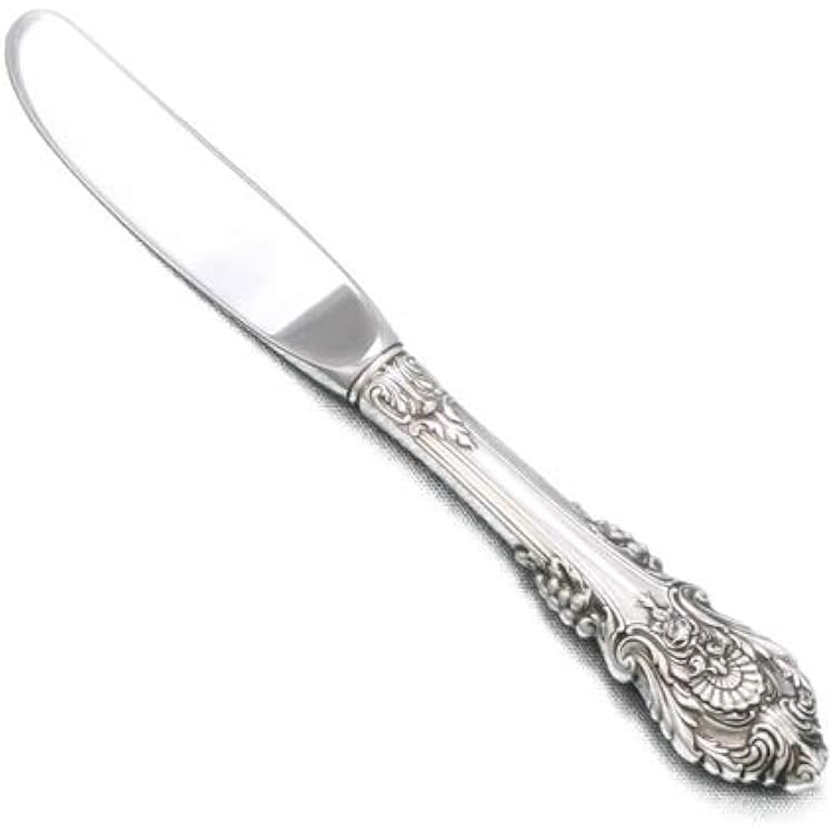 Sir Christopher by Wallace, Sterling Butter Spreader, Modern, Hollow Handle