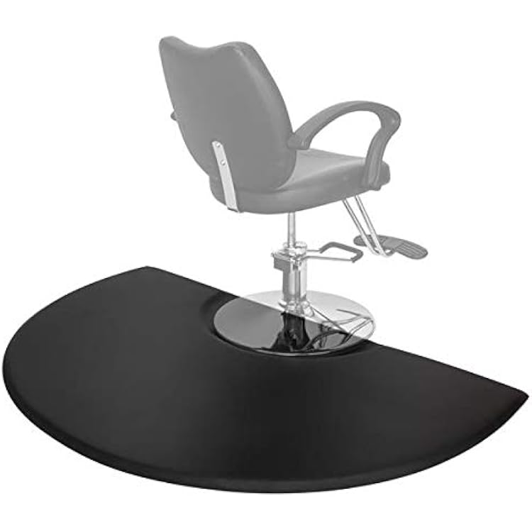 Anti Fatigue Mat for Hair Stylist 5x3, Barber Mat Anti Fatigue for Salon Chair Barber Stations Hairdressing Equipment (1/2 inch Square)