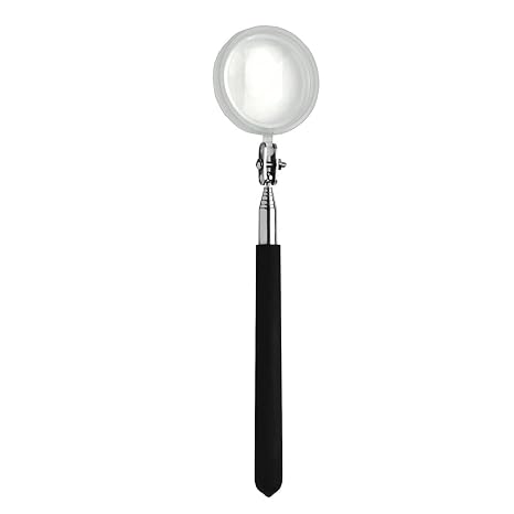 Ullman MG-2 2-Telescopic Magnifying Glass, 3/8" Mirror diameter, 6-3/8" to 36" Telescope Range