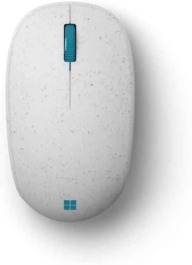 Microsoft Modern Ocean Plastic Bluetooth Mouse, White, I38-00016