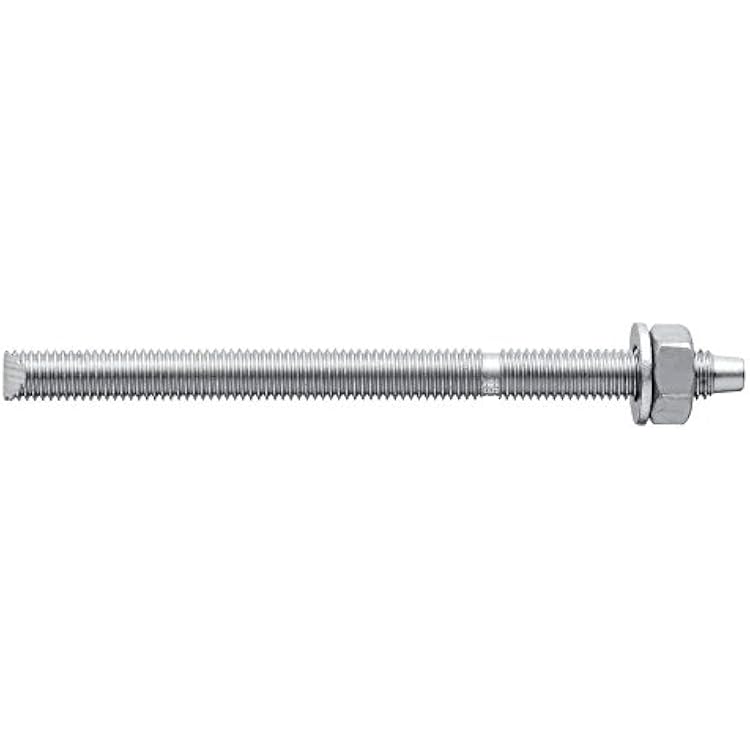 Hilti 385419 HAS-E 38-Inch x 5 18-Inch Anchor Rod, 20-Pack