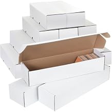 Yexiya 800 Count Storage Box Card Holders for Trading Cards Sports Note Collector Box Trading Note Organizer for Gaming Sports Collecting(3 Pcs)