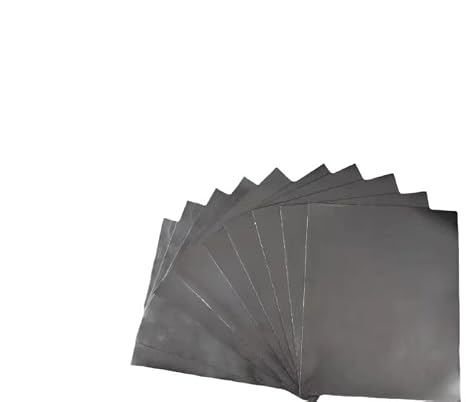 1pcs Graphite Sheet Foil Plate for Superior Conductive Heat Dissipation - 100mm x 100mm x 2-9mm, 99.9% Pure Graphite(T 6mm)