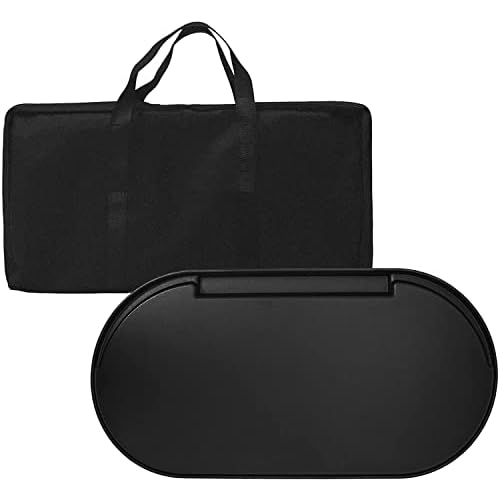 Cast Iron Griddle & Carry Bag Replacement for Coleman Roadtrip Swaptop Grill,Premium Quality Outdoor Accessories for Camping Non-Stick Griddle,Coleman Roadtrip 285,Full Size,Non-stick
