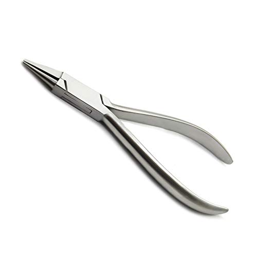 MEDSPO Professional Dental Pliers | Orthodontic Braces Arch Forming Hard Wire TC | Utility Pliers | Dental Wire Bending Cutter Lab New Light Wire Plier