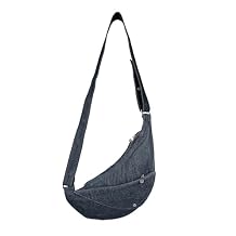 SASH Half Bag - Women's Sling Bag with RFID Protection - Half Great for Travel