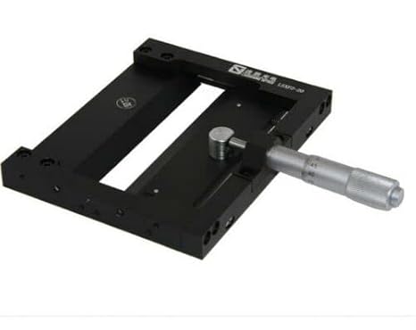 One-Way Micrometer Adjustable Optical Slit, Single Adjustable Slit 20mm