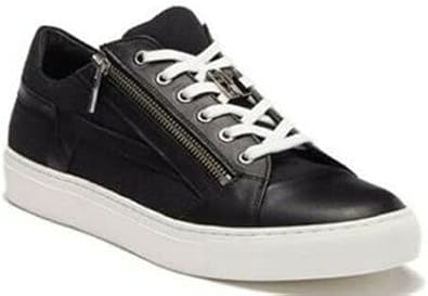 Versace VERSACE COLLECTION Side Zip Sneaker Size 8 Black