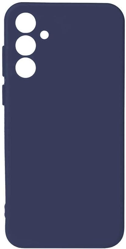 Coverzone Samsung Galaxy A35 Uyumlu Kılıf, Kamera Korumalı Soft ve Pürüzsüz Dış Yüzey, Ultra İnce Esnek Silikon Arka Kapak (Lacivert)