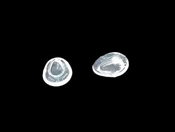 SPORTIMES New Lindberg Spirit Titanium Eyeglasses Replacement Silicone Push-on Nose Pads by Lobo