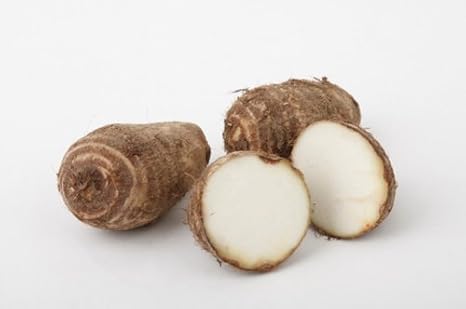 Taro Root Avg 10 Lb Case - Fresh, Nutritious Ingredient for Traditional and Gourmet Dishes, Bulk Supply for Culinary Professionals
