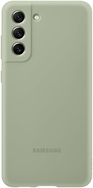 Samsung Silikon akıllı telefon kılıfı EF-PG990 Galaxy S21 FE 5G (2022) için, cep telefonu kılıfı, silikon, koruma kılıfı, darbeye dayanıklı, ince ve kullanışlı, yeşil