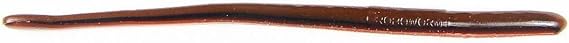 ROBOWORM 6" Straight Tail Worm / 10 Pack/Orange Crusher