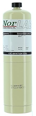100 PPM Isobutylene Calibration Gas, Balance Air, 17 Liter Steel Cylinder.