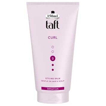 Styling Taft Curl Sculpting Balm For Curly Hair, 150ml, Gentle on Hair and Scalp, Vegan Styling Hair Balm