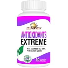 Rise-N-Shine Antioxidants Supplement - Acai Fruit, Goji Berry, Resveratrol Supplement for Immune Support - Antioxidant Formula for Wellness Support - 30-Day Supply (30 Capsules)