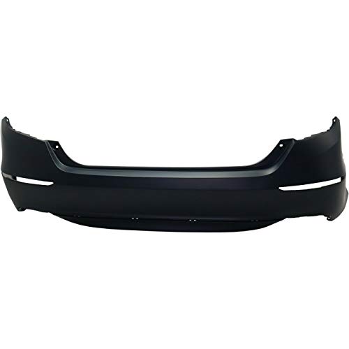 BUMPERS THAT DELIVER - Primered, Rear Bumper Cover Replacement for 2018-2022 Honda Accord EX EX-L Sedan 18-22, HO1100315