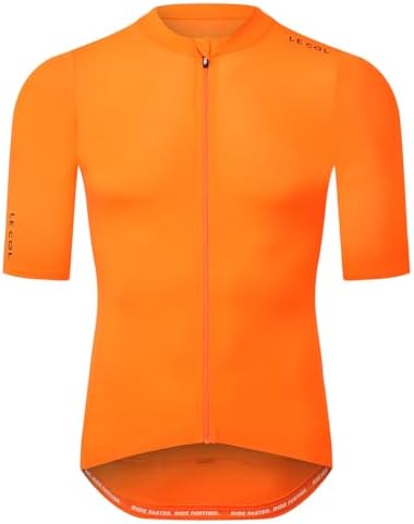 LE COL Mens Pro Lightweight Jersey | Short Sleeve Cycling Shirt | Lightweight Breathable | Moisture Control | S - XL
