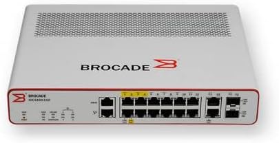 Brocade ICX 6450 °C12 PD – Switch – L3 – Managed – 12 x 10/100/1000 (PoE +) – Desktop – Poe +