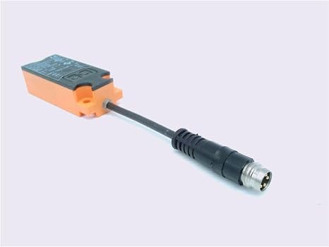 IFM KQ-3120NFPKG/2T/0,04M/AS-KQ6004 0.04 M Cable Length, 100 MA, 10-36 VDC, 12 MM Sensing Range, CAPACITIVE Sensor, LED Indicator, M8 Connector, NO/NC Selectable, PNP