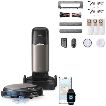 eufy Robot Vacuum Omni S2 & Official Replacement Accessory Kit (Bundle)