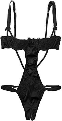 Womens Lingerie Set, Sexy Lace Bodysuit, Breastless Bra, Top Butt Open, G-String Thong, Babydolls, Corset, Clubwear