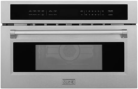 ZLINE 30 in. 1.6 cu ft. Built-in Convection Microwave Oven in Satin Stainless Steel with Speed and Sensor Cooking (MWO-30-SS)