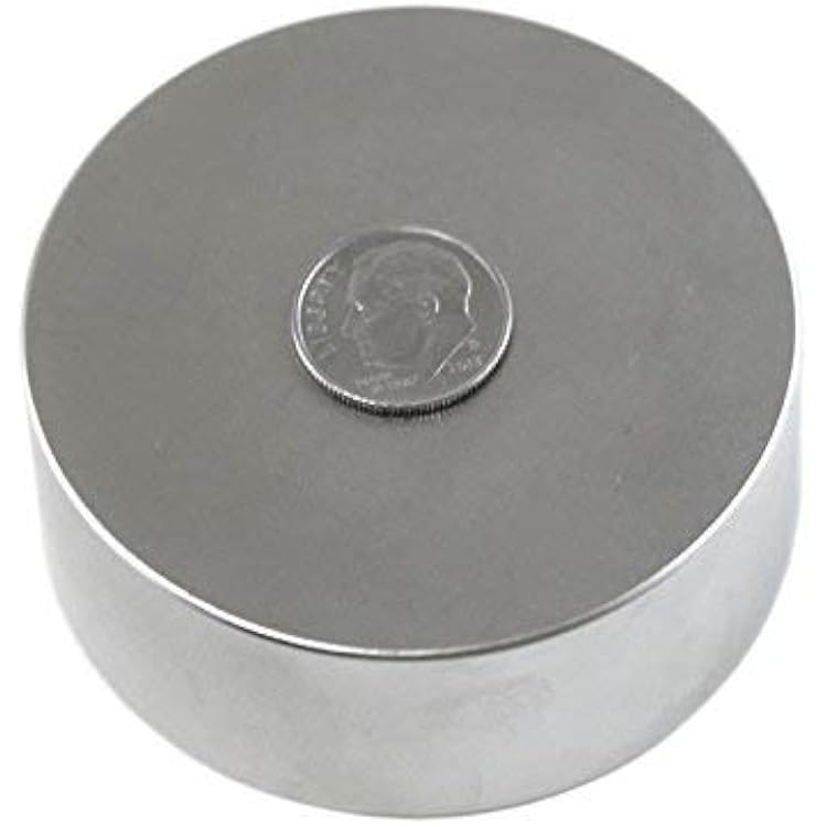 Applied Magnets 1 Piece 2.5 x 1 Grade N42 Neodymium Disc Magnet