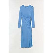 Ferrera Draped Jersey Midi Dress