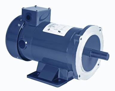 Hallmark Industries MD0510E, DC Motor, 1hp, 1750 RPM, 12 VDC, 56C, TEFC, with Foot (TEFC, 12V, 1HP)