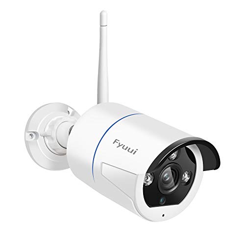 Fyuui 1080P HD 2.0MP Wireless IP Network Camera Weatherproof Outdoor Indoor Security Camera with Audio, 100ft IR Night Vision