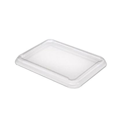 SABERT COPERATION Tray Lid 6.5X8.5 Clr Rect Pet, 600 CS