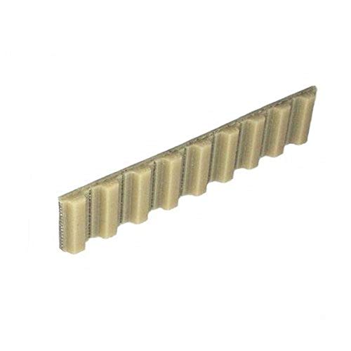 10T5640 T-5 Metric Pitch Timing Belt, Polyurethane, 640 mm Pitch Length, 128 Teeth, 10 mm Wide