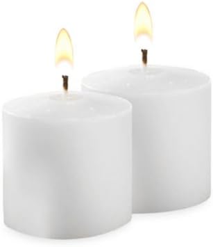 yummi Case of 288 Wholesale 10hr Unscented White Votive Candles