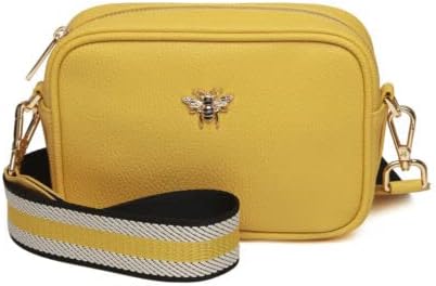 Alice Wheeler LONDON Mini Mayfair With Webbing Strap Cross-Body Bag Shoulder Bag