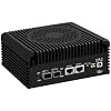 SJRC N150 Firewall Appliance up to 3.6GHz, Dual 10GbE SFP Mini PC with 2 x i226V 2.5GbE LAN, Barebone Micro Router Computer 4K, USB3.2, Support OPNsenseWin No RAMSSDSystem