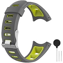 Muovrto Replacement Band for Suunto Quest, Silicone Watch Band Sport Strap for Suunto M1/ M2/ M4/M5 for Men Watch