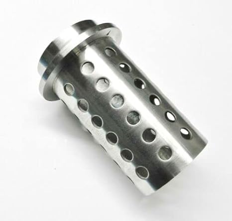 Perforated Flask 3" x 7" Casting Flask Vacuum Casting Stainless 1/8" Wall by JTS